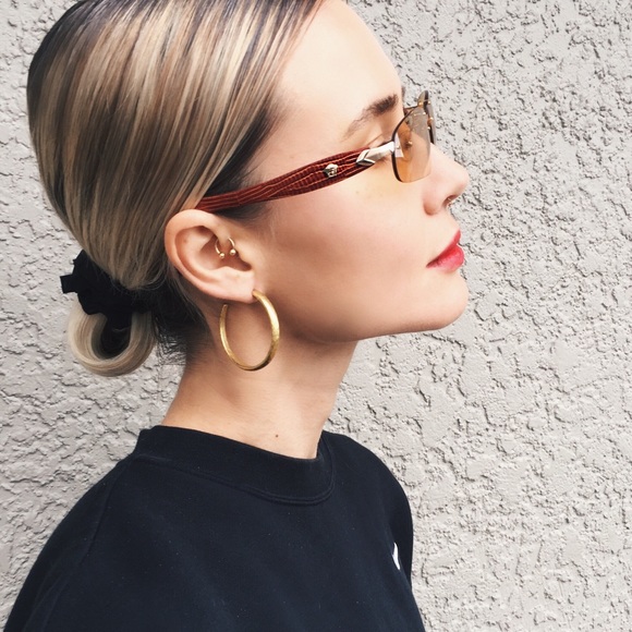 Vintage Versace Rimless Sunglasses - Picture 6 of 16